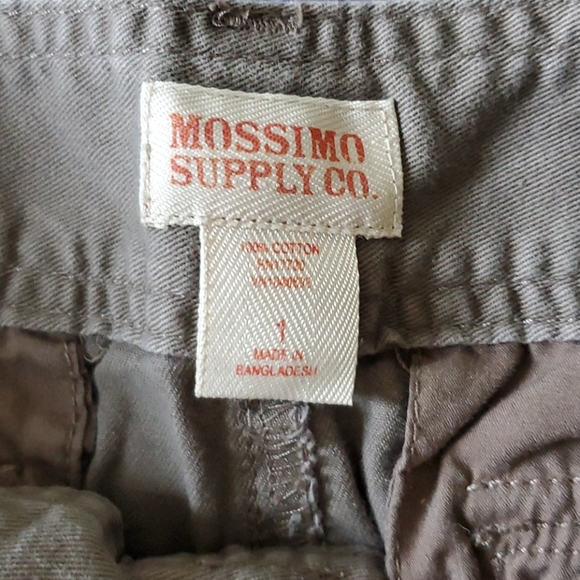 Dark brown Mossimo shorts, size 1 - Picture 3 of 3